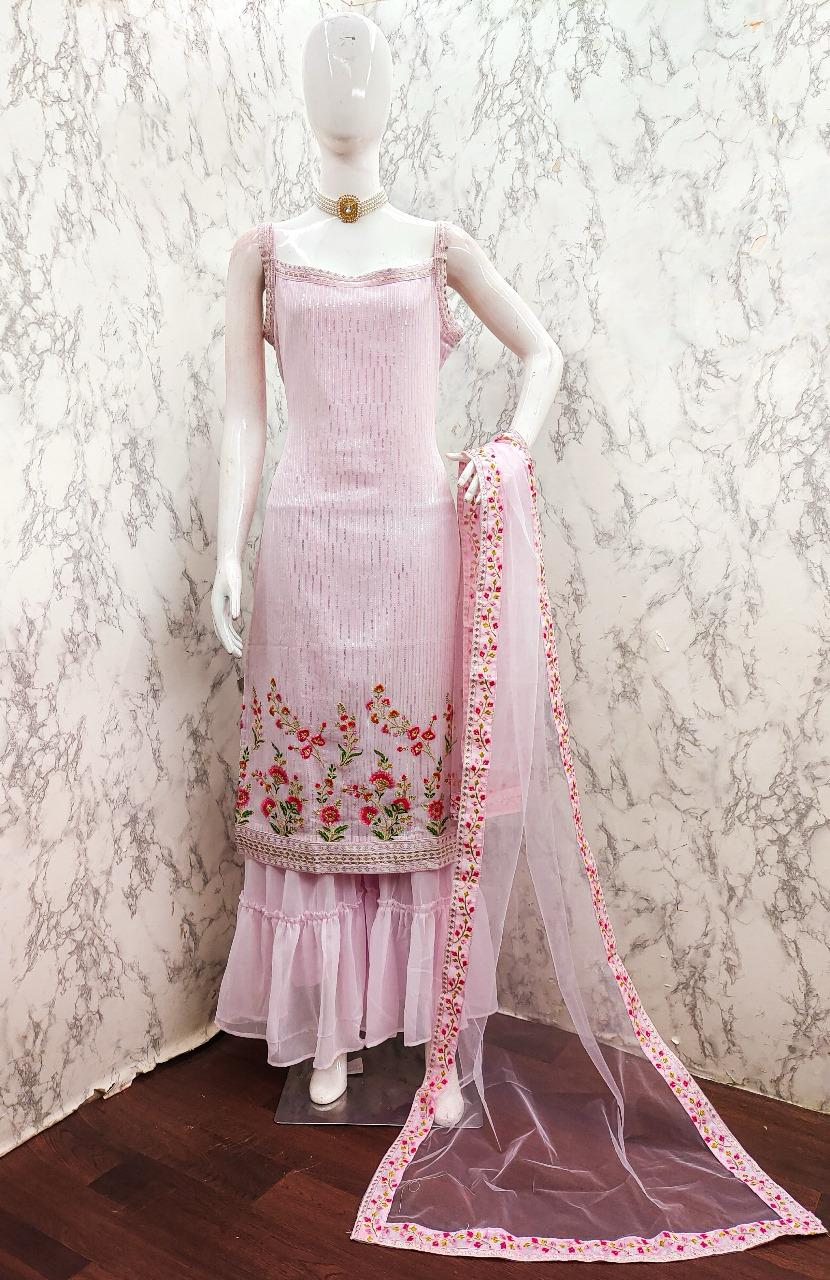Tt 001 A to D Georgette Readymade Suits Wholesale Shop In Surat